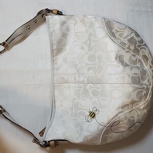 Coach Vintage Soho Hobo, Signature Optic Jacquard, Bumble Bee, 2005, 5065, EUC